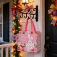 thumbnail image 6 of Easter Gift Bags Non-Woven Tote Bags with Bunny Egg Design, Reusable Shopping Bags for Easter Egg Hunt Party Decorations, Eco Friendly Holiday Gift Bags(A), 6 of 6