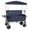 Blue, variant on BOFANG All-Terrain Folding Wagon Cart 3-in-1 with Bench, Canopy, and Table, 500lbs Heavy Duty for Garden, Fishing,Blue
