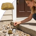 thumbnail image 4 of shyuyusa Simulation Stone Key Storage Box Disguised Rock Key Holder for Outdoor Garden Decor, 4 of 6