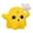 Yellow, variant on Cute Multicolored Plush Ghost Keychain Charm for Handbags Backpacks Purse - Soft Cartoon Ghost Character Key Ring Accessories for 𝗚𝗶𝗿𝗹𝘀 Women Teens Gift Collection