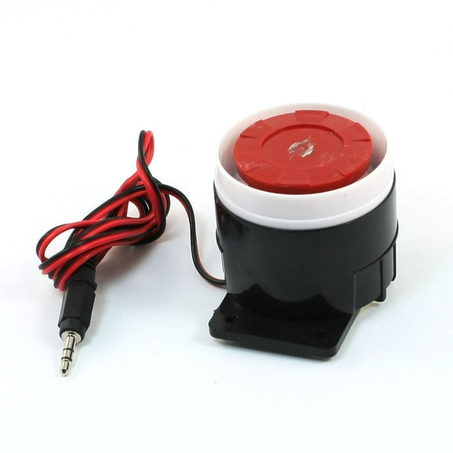 Zumbador piezoeléctrico de sonido continuo, altavoz de alarma IC, DC 12V, 120db