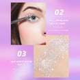 thumbnail image 5 of Glitter Mascara, Diamond Effect Sparkle Mascara For Eyelashes & Brows, Glitter Mascaras for Women Eye Makeup, Define Long Lasting Shimmer Colorful Eyelashes, Unique Glitter Mascara For Parties, 5 of 6