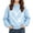 03-Blue, variant on Atogsazn Toddler Baby Girls Oversized Hoodies Kids Casual Heart Print Long Sleeve Hooded Sweatshirt Fall Winter Pink 5-6Years Fashion
