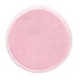 thumbnail image 1 of Almohadillas desmaquillantes WOIWO reutilizables de bambú, 6 unidades, rosas, 1 of 4