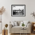 thumbnail image 4 of Historic Framed Print, Ponca Indian sun dance, Ponca reservation, Indian Territory.Thomas Croft, photographer, Arkansas City, Kansas., 17-7/8" x 21-7/8", 4 of 9