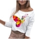thumbnail image 1 of Moda Mujer Casual O-cuello suelto impreso mangas largas Fridja fksj2102, 1 of 6