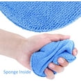 thumbnail image 3 of 15 Pcs Standard Microfiber Applicator Pads - Blue Wax Applicator, 3 of 6