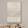 thumbnail image 3 of wall26 Canvas Print Wall Art Rustic Tan Pastel Paint Stroke Waves Abstract Shapes Illustrations Modern Art Decorative Minimal Multicolor Relax/Calm Zen for Living Room, Bedroom, Office - 12x18 inches, 3 of 5