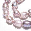 thumbnail image 3 of Natural Cultured Freshwater Pearl Beads Strands Rice Thistle 10~14x8~8.5mm Hole: 0.7~0.8mm about 34~35pcs/strand 13.78 inch(35cm), 3 of 6