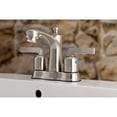 thumbnail image 2 of Kingston Brass FB7618EFL 4 in. Centerset Bathroom Faucet, Brushed Nickel, 2 of 3