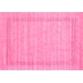thumbnail image 1 of Ahgly Company Indoor Rectangle Abstract Pink Contemporary Area Rugs, 7' x 9', 1 of 4