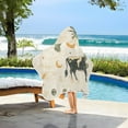 thumbnail image 3 of Yayeee Kids Hooded Towels Toddler Soft Absorbent Beach Bathing Wrap 50" x 23.5", Cowboy Pattern, 3 of 5