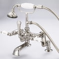 thumbnail image 4 of Water Creation F6-0008-05-PL Polished Nickel Deck Mount Bathroom Tub Faucet, 4 of 5