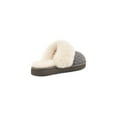 thumbnail image 4 of UGG Women's Cozy Knit Slipper Charcoal - 1117659-CHRC, 4 of 5