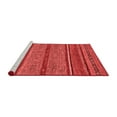 thumbnail image 2 of Ahgly Company Machine Washable Indoor Rectangle Abstract Red Modern Area Rugs, 7' x 10', 2 of 4