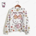 thumbnail image 3 of Sudadera con capucha para mujer, ropa de calle Harajuku, moda de otoño e invierno, sudadera con estampado de Hello Kitty, sudadera informal de manga larga para mujer, 3 of 5
