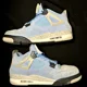 thumbnail image 2 of Ni - ke Size 12 - Ni - ke Air Jordan 4 Retro University Blue Men's Shoes - CT8527 400, 2 of 5