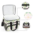 thumbnail image 6 of FORMRS Insulated Cooler Bag 24 Cans Capacity Soft Leakproof Lunch Box with Side Pockets, Retro Yellow Stars, 6 of 7