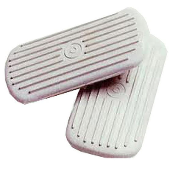Intrepid International 239965W 5.25 in. Free Iron Replacement Pads for Prussian & Foot, White