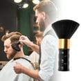 thumbnail image 4 of Unique Bargains 1 Pc Bamboo Shaped Neck Duster Brush for Barber Shop Black ABS Aluminum Nylon Hair, 4 of 5