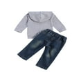 thumbnail image 2 of T-shirt Bébé Garçon Sweat à Capuche Jeans Pantalons Longs, 2 of 6