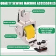 thumbnail image 2 of Versatile Adjustable Rolled Hemmer Presser Foot, Multi-function Invisible Zipper Guide Hem Foot, Sewing Machine Accessories Hemming Tool, Durable Steadilty Sewing Machine Edge Guide Bar(Yellow-3PCS), 2 of 12