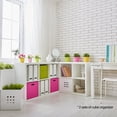 thumbnail image 3 of CAPHAUS Cube Room Organizer, Storage Divider, Bookcase, Extra Thick Exterior, Colors Available in Espresso and White, 3 of 4