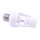 thumbnail image 5 of Portalámparas LED E27 con sensor de movimiento infrarrojo PIR y portalámparas con rosca de 220 V, color blanco, 5 of 5