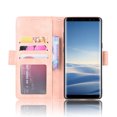 thumbnail image 3 of Case for Samsung Galaxy Note 8 Cover Adjustable Detachable Card Holder Magnetic closure Leather Wallet Case - Pink, 3 of 5