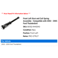 thumbnail image 2 of Front Left Strut and Coil Spring Assembly - Compatible with 2002 - 2005 Ford Thunderbird 2003 2004, 2 of 2
