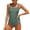 00&Army Green628, variant on Lullu Girls One-Piece Swimsuit Ruched Quick Drying UPF 50 Bathing Suit Swimwear