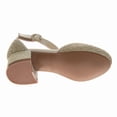 thumbnail image 5 of Badgley Mischka Dress Shoes for Girls, Fashionable Elegant Style (Little Kids Big Kids), Gold, Size: 4, 5 of 5