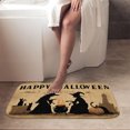 thumbnail image 4 of 1pc Happy Halloween Absorbent Non-Slip Bathroom Thickened Flannel Rug Decor,Soft,Quick Drying,Suitable For Indoor/outdoor Use,Bathrooms,Bedrooms,Kitchens,Terrace,Laundry Rooms,16"x24", 4 of 9