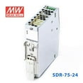 thumbnail image 4 of Mean Well SDR-75-24 Single Output Industrial Power Supply 75W 24V - DIN Rail, 4 of 5