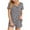 Gray_2, variant on qucoqpe Womens Summer Tops Fashion Floral Printed Short Sleeve T Shirts Casual V Neck Cute Trendy Tunic Blouses