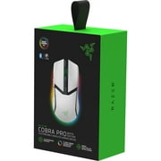Razer Cobra Pro Optical Wireless Bluetooth Gaming Mouse, White
