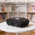 thumbnail image 2 of Hard Shell Carrying Case for Mini PC, Water-Resistant Travel Bag Protective Cover EVA Bag with Custom Foam & Cable Pocket for Portable Computer & Accessories, 2 of 10