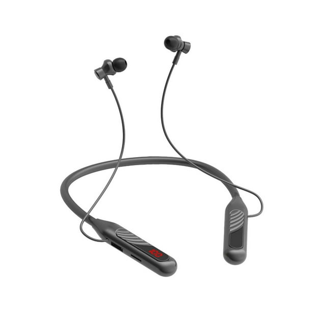 Auriculares deportivos inalámbricos Pisexur para hombre, 5.3", Bluetooth, resistentes al agua, con cancelación de ruido y larga duración. Se conectan a la tarjeta. Ideales para deportes, oficina, ele