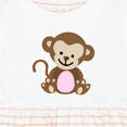 thumbnail image 4 of Inktastic Monkey Girls Baby Dress, 4 of 5