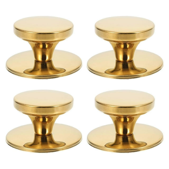 4Pcs Stainless Steel Pot Lid Handles Heat-resistant Cookware Replacement Knobs