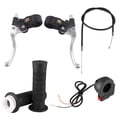 thumbnail image 2 of Handle Grips, Professional Brake Levers Replacement Throttle Brake Levers, For Mini Moto Motorcycle, 2 of 8
