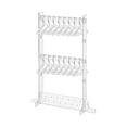 thumbnail image 4 of TISHITA Acrylic Earring Display Stand Cute Jewelry Shelf Rack Ear Studs Display Rack Clear, 4 of 8