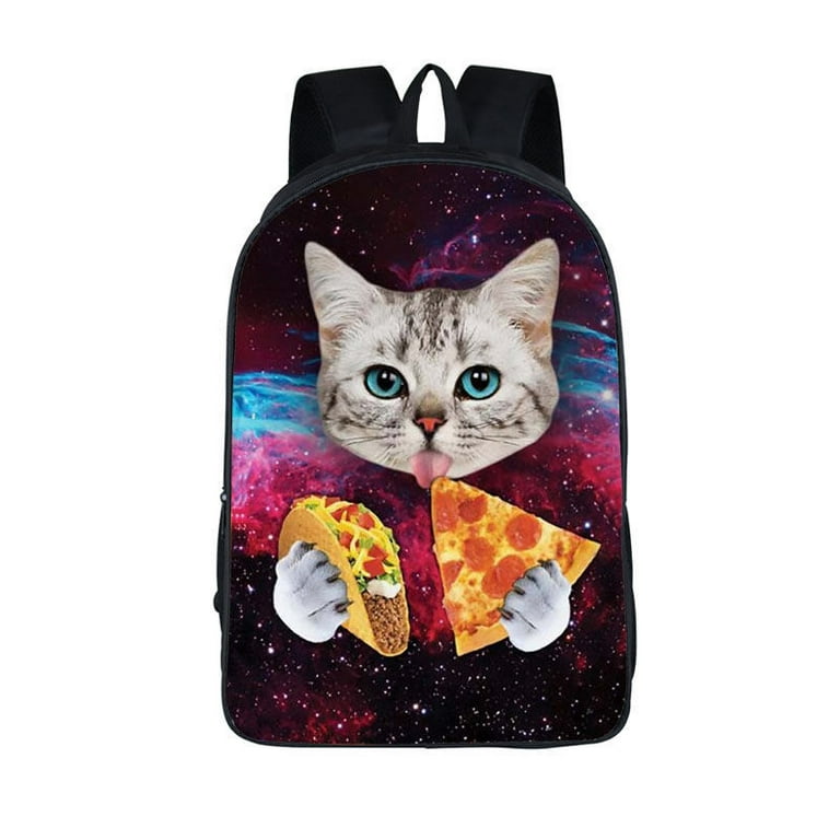 Cat galaxy backpack hot sale