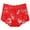 Red, variant on Wovix Women's Lace Panties High Waisted Soft High Waist See Through Hipster Underwear Daily Beige L