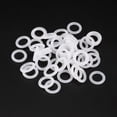 thumbnail image 2 of Uxcell 14mm OD 9.2mm ID 2.4mm Width Silicone Seal O-Rings White 50 Pack, 2 of 5