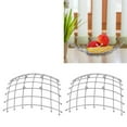 thumbnail image 2 of Spptty Vegetable Basket Bowl,Vegetable Rack,2PCS Stainless Steel Fruit Basket Bowl Vegetable Rack Storage Stand Holder Kitchen Storage Decor, 2 of 8