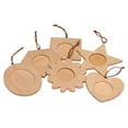 thumbnail image 3 of Unfinished Wood Frame Ornaments (Pack of 36), 3 of 6