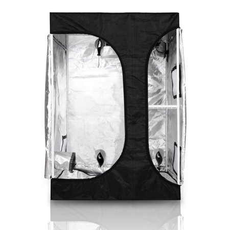 Yescom High Reflective Mylar Hydroponics Grow Tent Flower Vegetable Planting Propagation (Best Vegetables For Indoor Hydroponics)