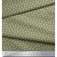 thumbnail image 2 of Soimoi Georgette Viscose Fabric Anchor Hook Nautical Print Sewing Fabric Yard 42 Inch Wide, 2 of 3