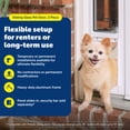 thumbnail image 3 of PetSafe Sliding Glass Cat and Dog Door, Rental Friendly, Small, 3 of 9